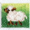 bárány cross stitch