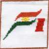 F1 forceindia cross stitch