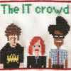 The IT crowd cross stitch
